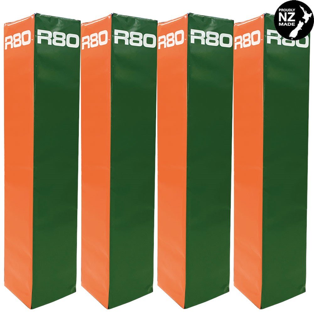 R80 Club Coloured Rugby Goal Post Protector Pads - R80Sports