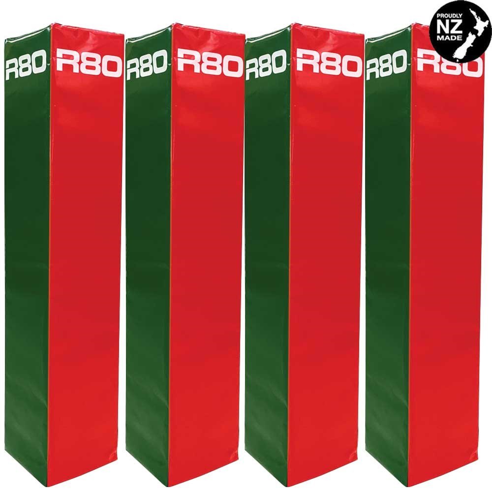 R80 Club Coloured Rugby Goal Post Protector Pads - R80Sports