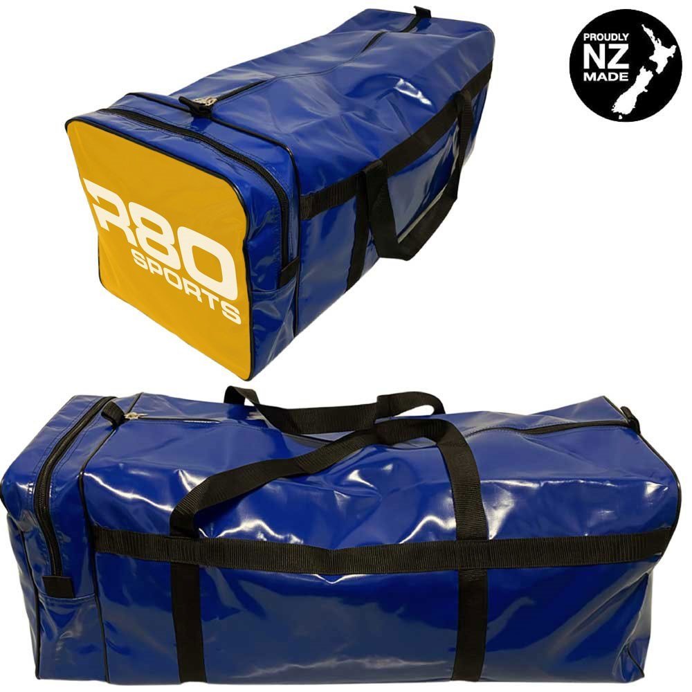 R80 Club Kit Colours Gear Bag Navy Blue with End Pocket - R80Sports