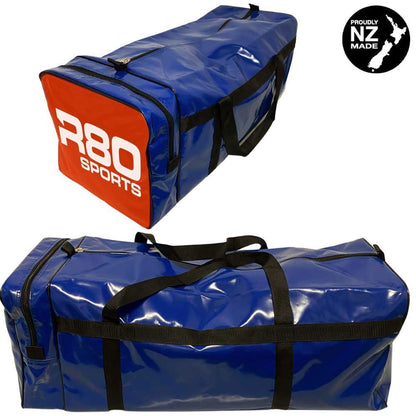 R80 Club Kit Colours Gear Bag Navy Blue with End Pocket - R80Sports