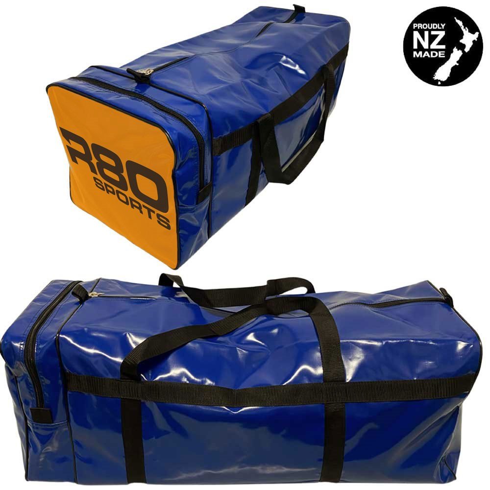 R80 Club Kit Colours Gear Bag Navy Blue with End Pocket - R80Sports