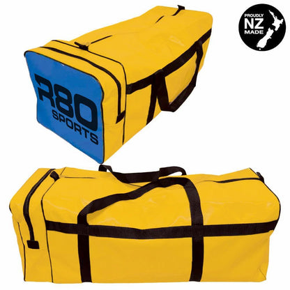 R80 Club Kit Colours Gear Bag Yellow with End Pocket - R80Sports