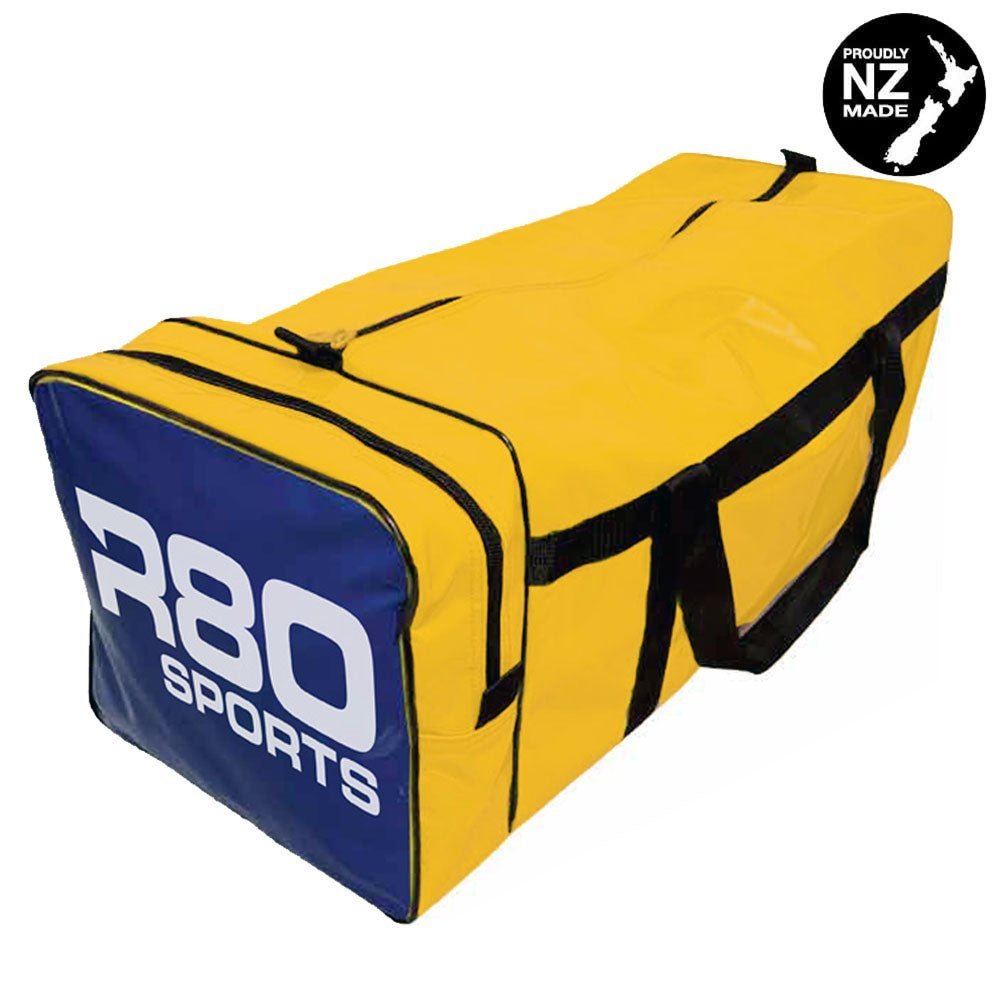 R80 Club Kit Colours Gear Bag Yellow with End Pocket - R80Sports