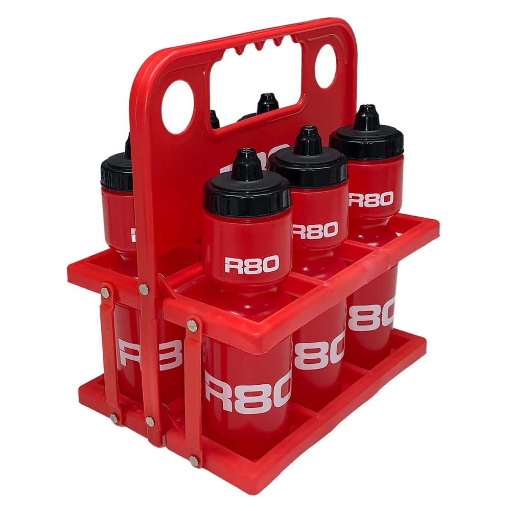 R80 Foldable Carrier with 6 Bottles - R80Sports