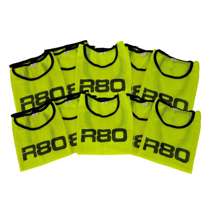 R80 Mesh Training Bibs Set of 10 - R80Sports