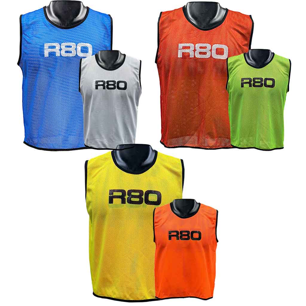 R80 Pro Reversible Training Bibs - R80Sports