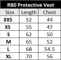 R80 Protective Playing Vests - R80Sports