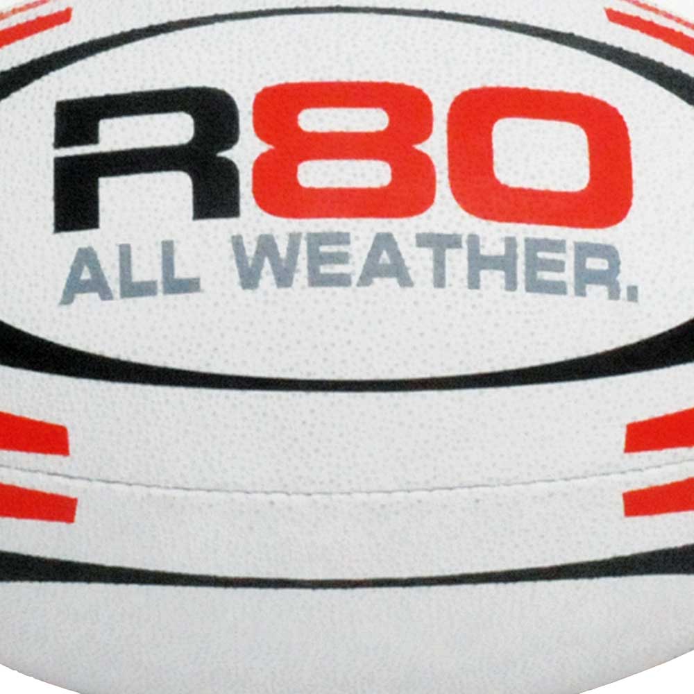 R80 Rugby All Weather Training Ball Size 5 - R80Sports