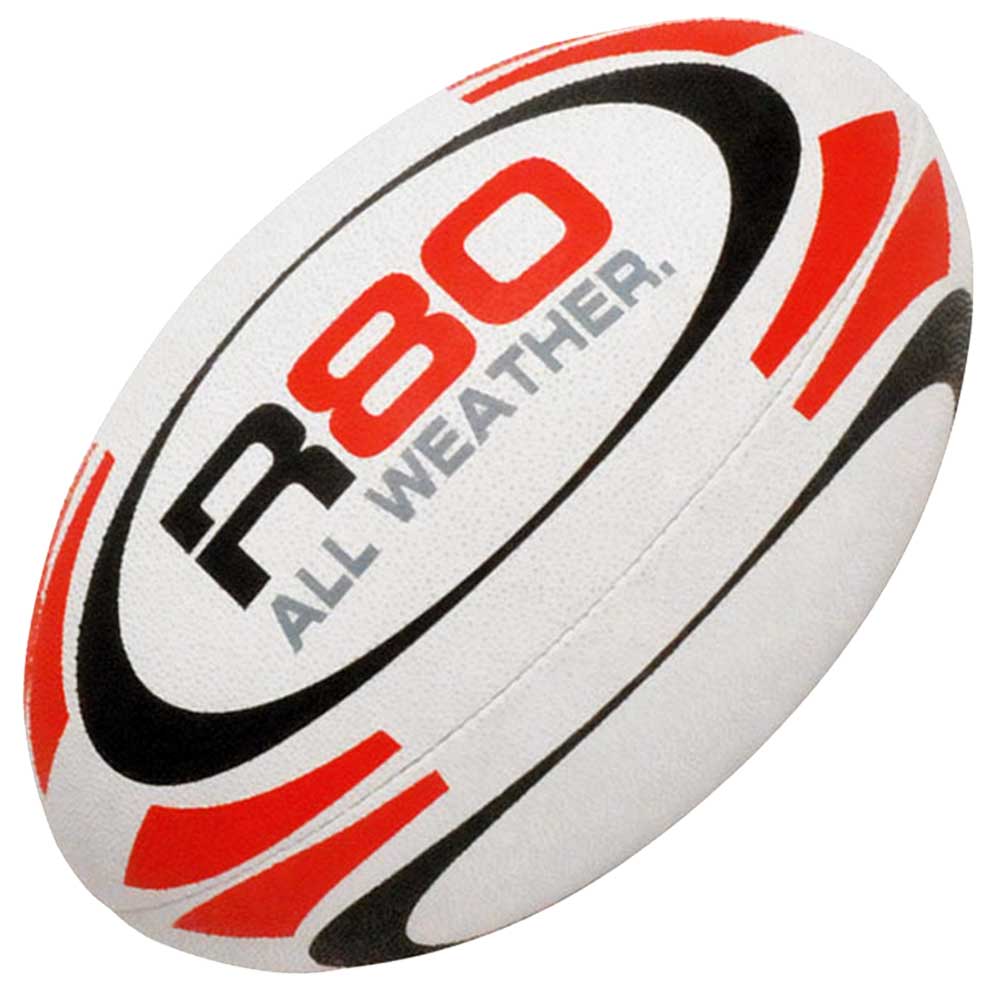 R80 Rugby All Weather Training Ball Size 5 - R80Sports