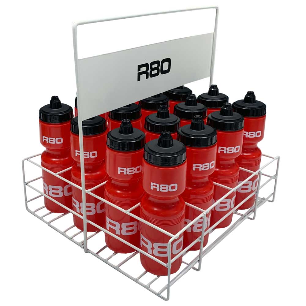 R80 Wire Drink Bottle Carrier with 16 Bottles - R80Sports