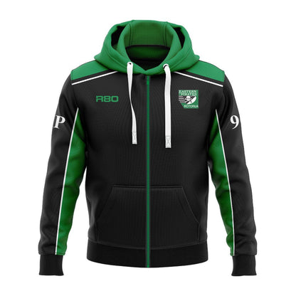 Rotorua Eastern Pirates Rugby Hoodie with Zip - R80Sports