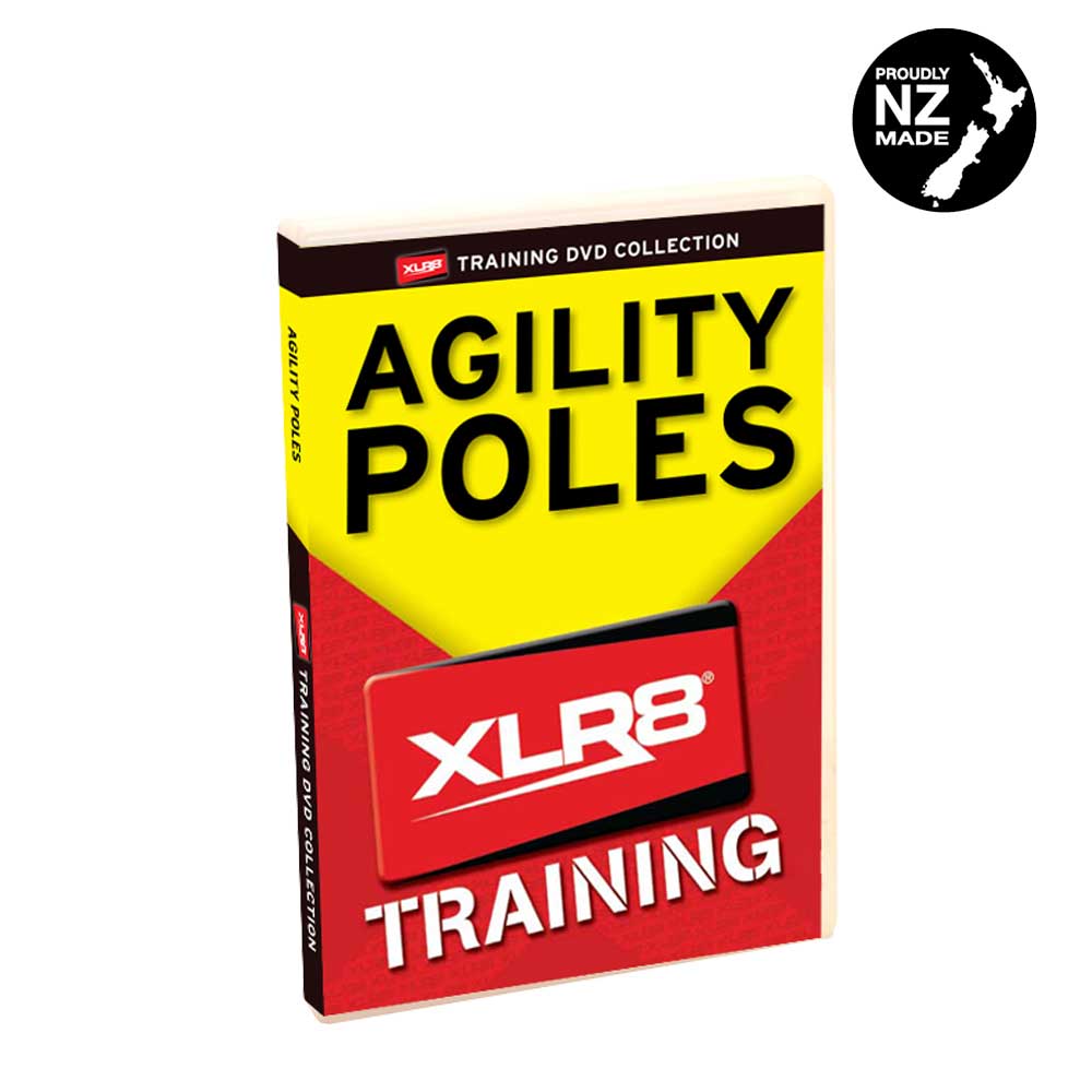 Rubber Base Agility Pole Set of 10 - R80Sports