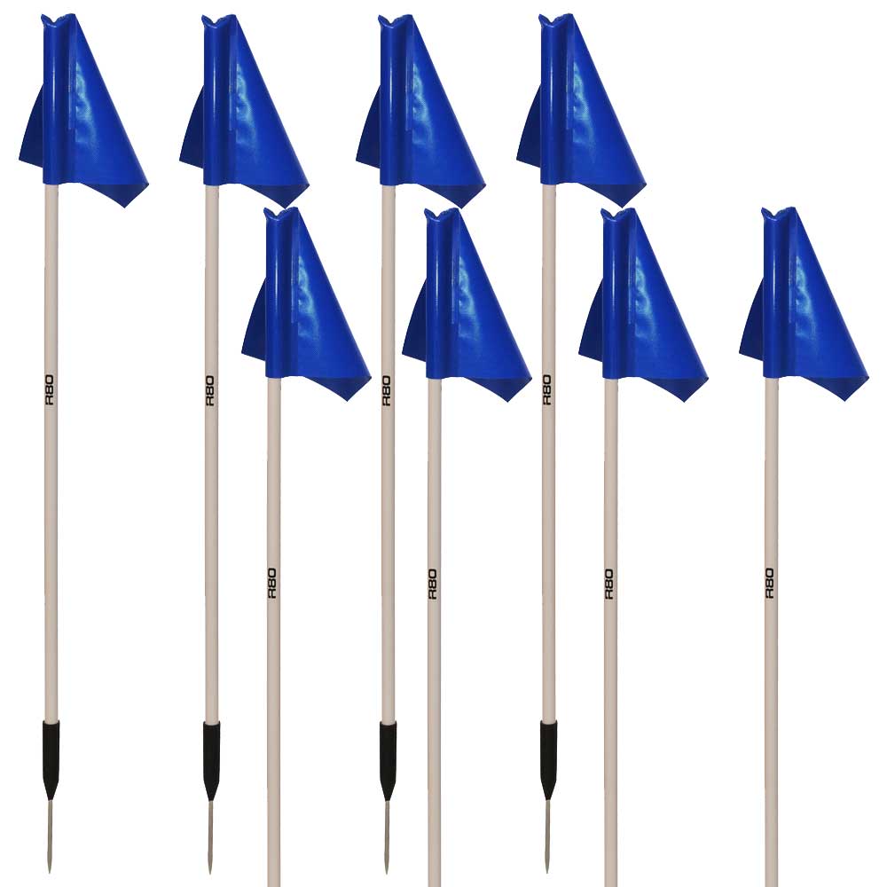 Sideline Pole and Top Tarp Flag Sets - R80Sports