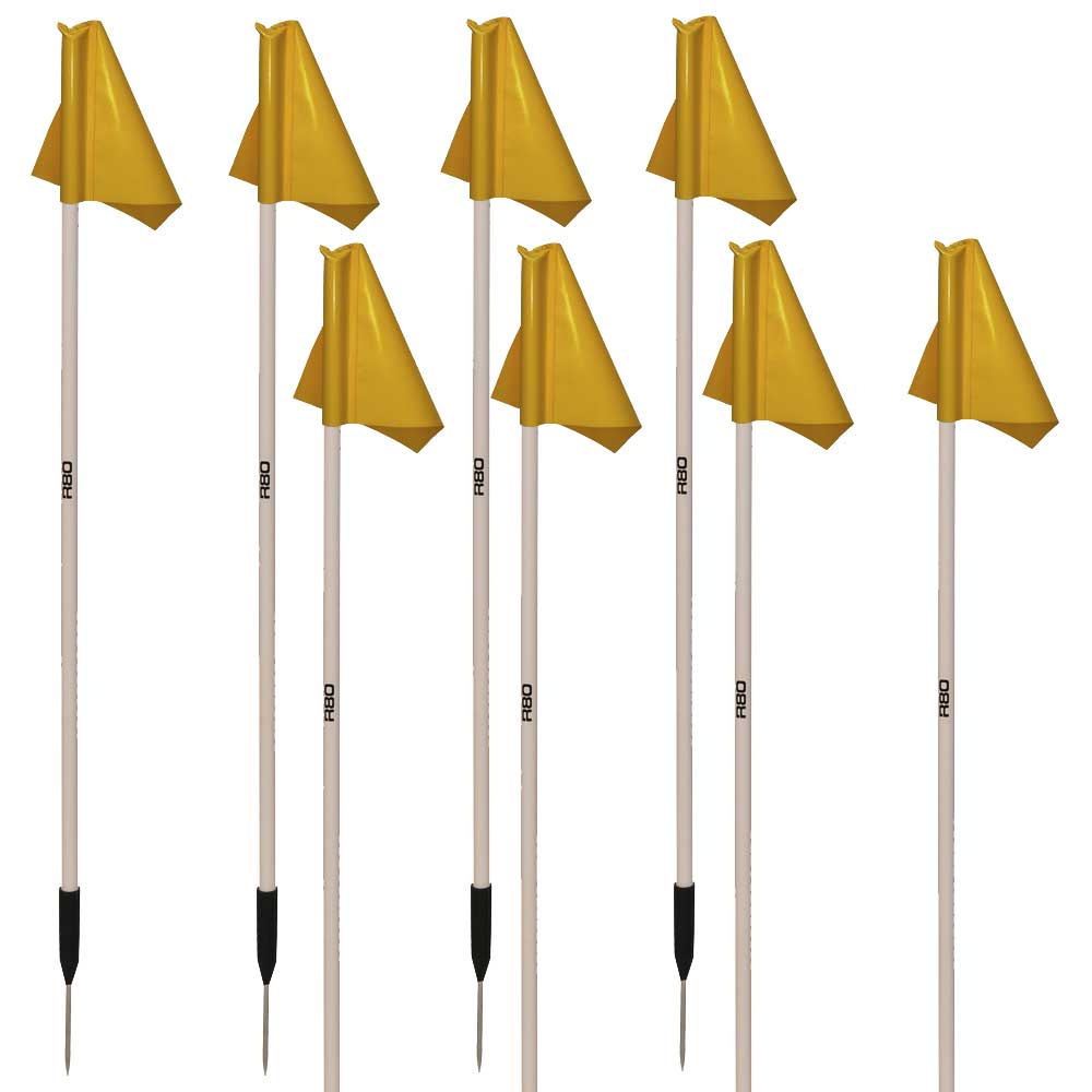 Sideline Pole and Top Tarp Flag Sets - R80Sports