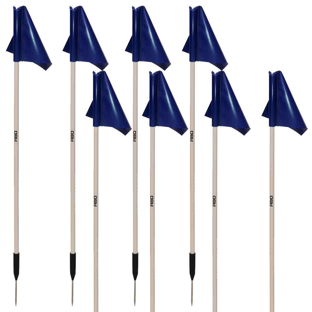 Sideline Pole and Top Tarp Flag Sets - R80Sports