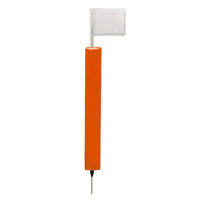 Sideline Pole with Club Colour Flags and Protectors - R80Sports