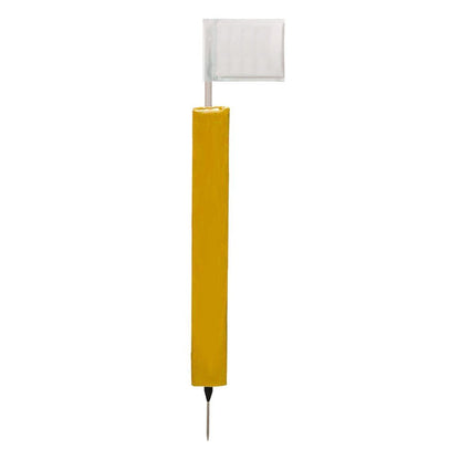 Sideline Pole with Club Colour Flags and Protectors - R80Sports