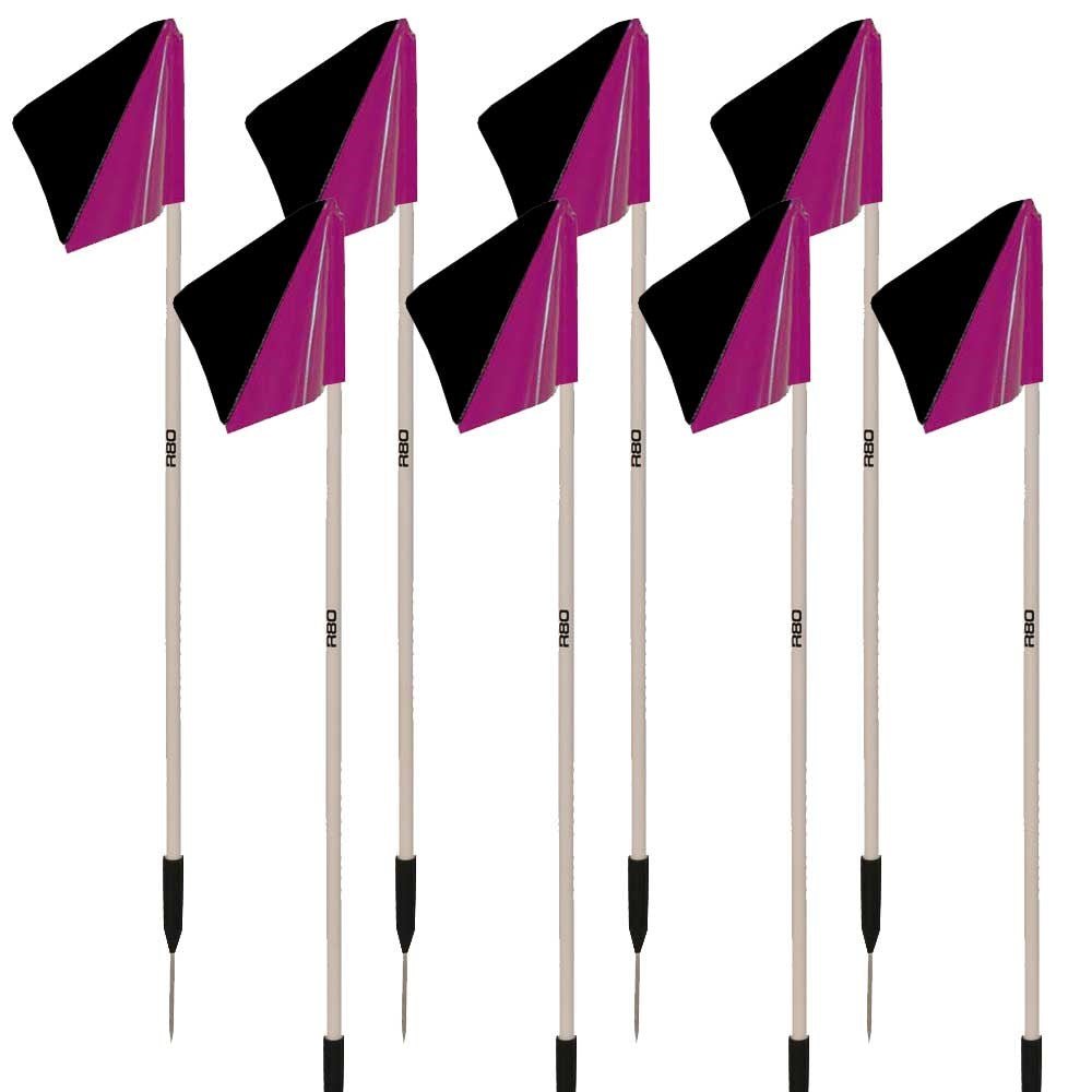 Sideline Pole with Club Colours Flag Sets - R80Sports