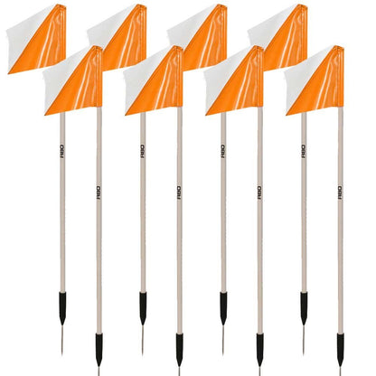 Sideline Pole with Club Colours Flag Sets - R80Sports