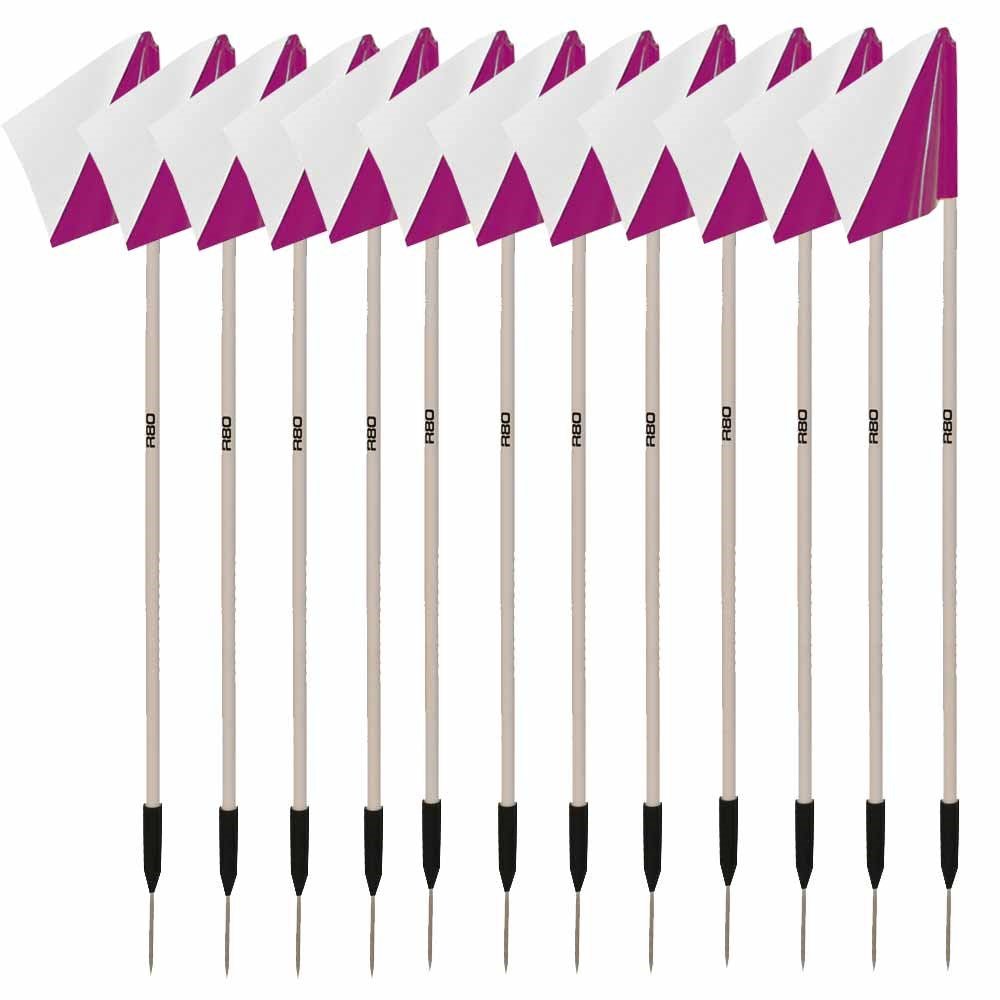 Sideline Pole with Club Colours Flag Sets - R80Sports