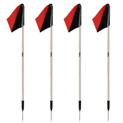 Sideline Pole with Club Colours Flag Sets - R80Sports