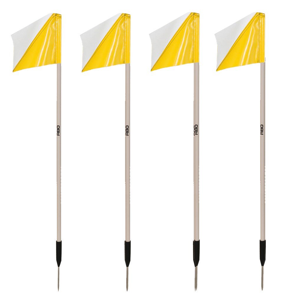 Sideline Pole with Club Colours Flag Sets - R80Sports