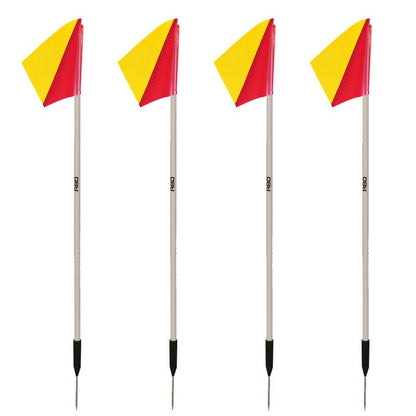 Sideline Pole with Club Colours Flag Sets - R80Sports