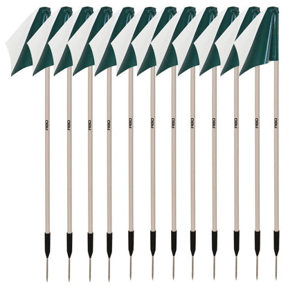 Sideline Pole with Club Colours Flag Sets - R80Sports