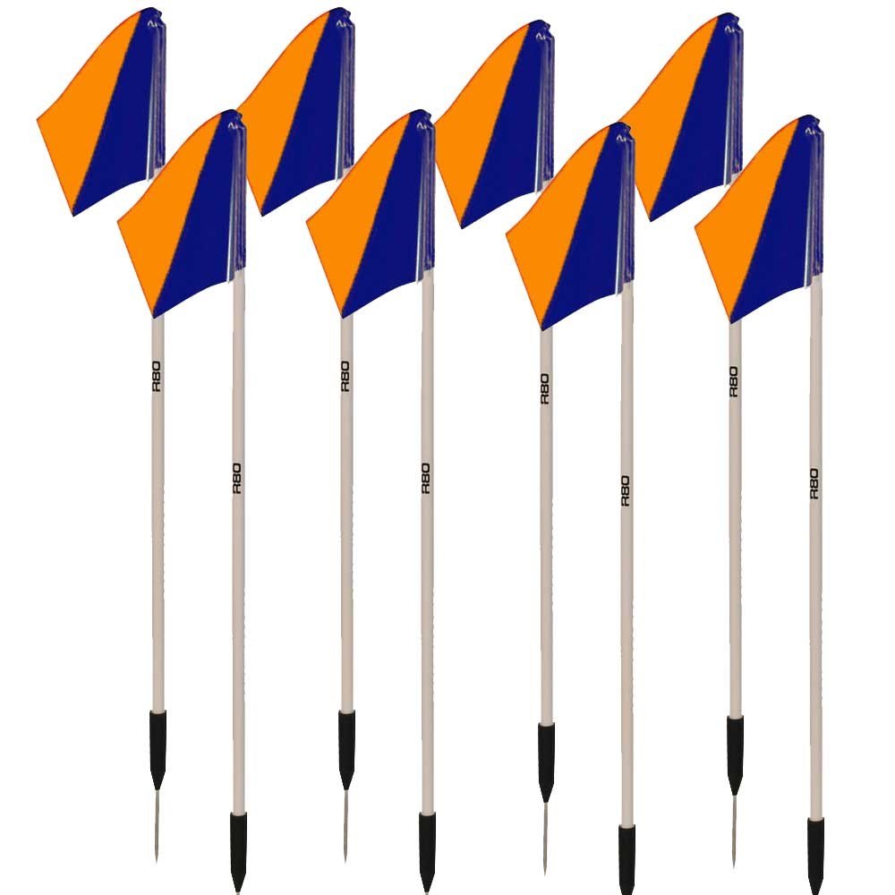 Sideline Pole with Club Colours Flag Sets - R80Sports