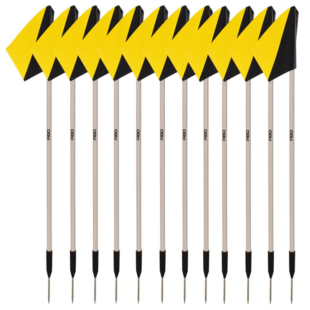 Sideline Pole with Club Colours Flag Sets - R80Sports