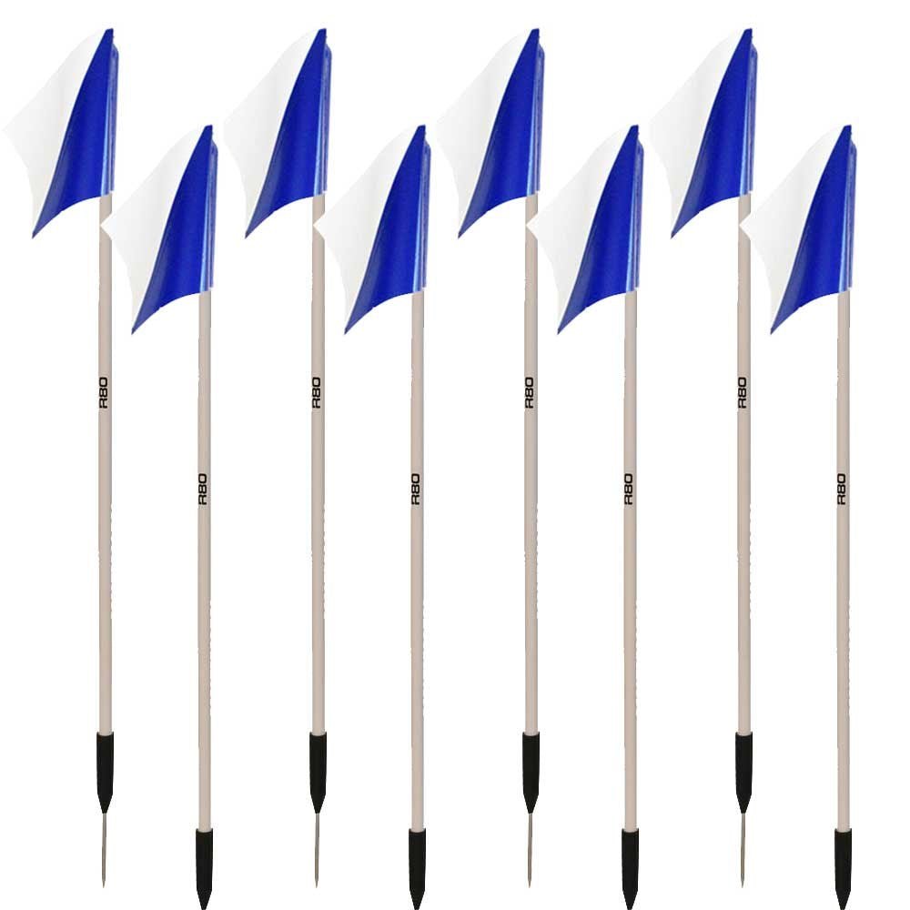 Sideline Pole with Club Colours Flag Sets - R80Sports