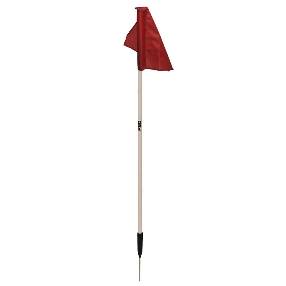 Sideline Pole with Nylon Flag - R80Sports