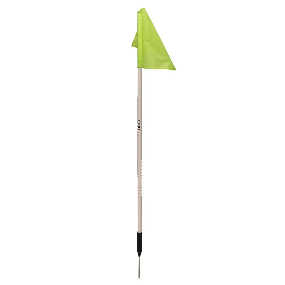 Sideline Pole with Nylon Flag - R80Sports