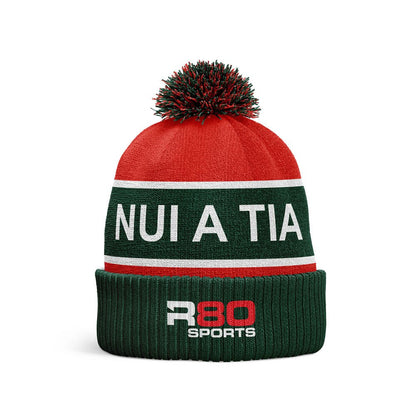 Taupo Nui - a - Tia College - Custom Pom Pom Beanie - R80Sports