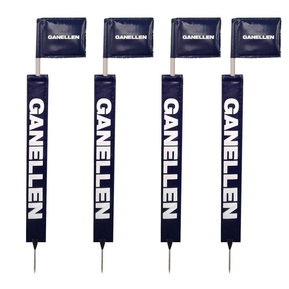 Touchline Pole with Printed Rigid Flag & Protector - R80Sports