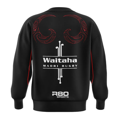 Waitaha Māori Rugby Shell Pullover Jacket - R80Sports