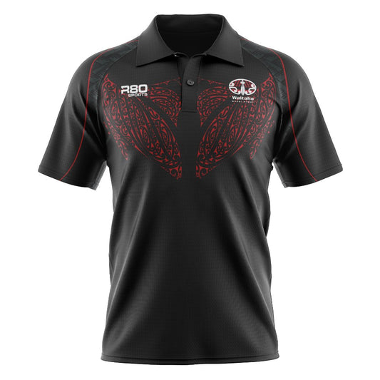 Waitaha Māori Rugby - Sublimated Polo Shirt - R80Sports