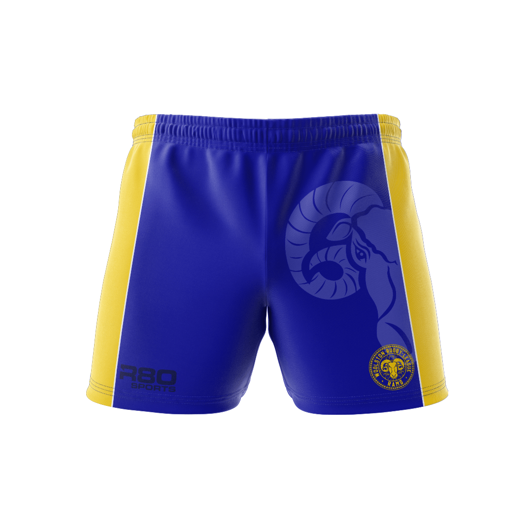 Woolston Rams Rugby League - Casual Gym Shorts - R80 Sports