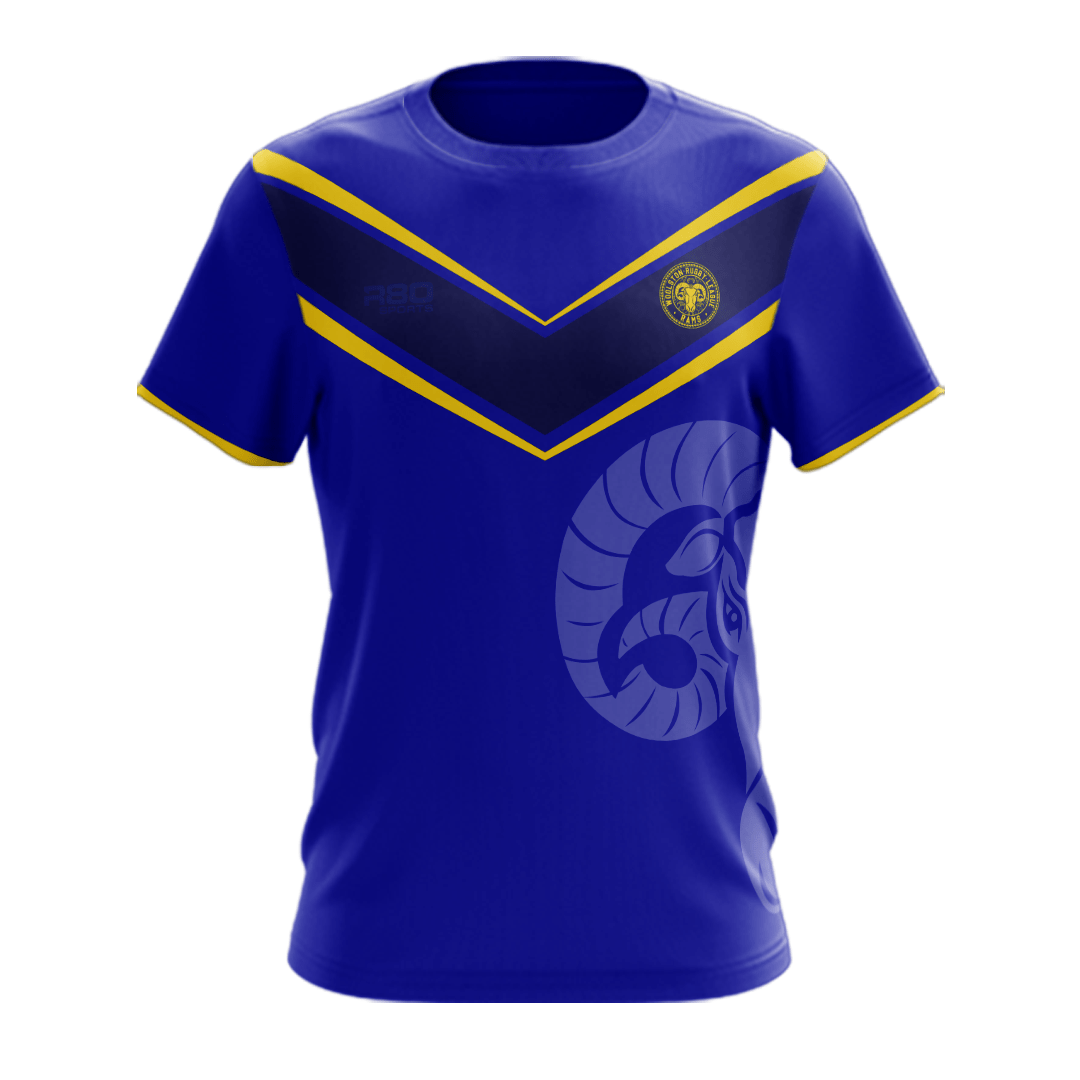 Woolston Rams Rugby League - Sublimated T-Shirt - R80 Sports