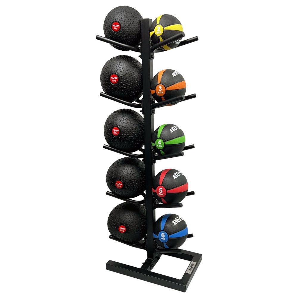 XLR8 10 Ball Medicine Ball Rack - R80Sports