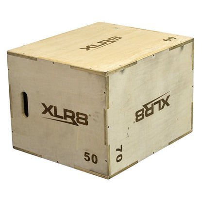 XLR8 3 in 1 Wooden Plyo Box - R80Sports