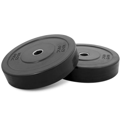 XLR8 Black Bumper Plates - R80Sports