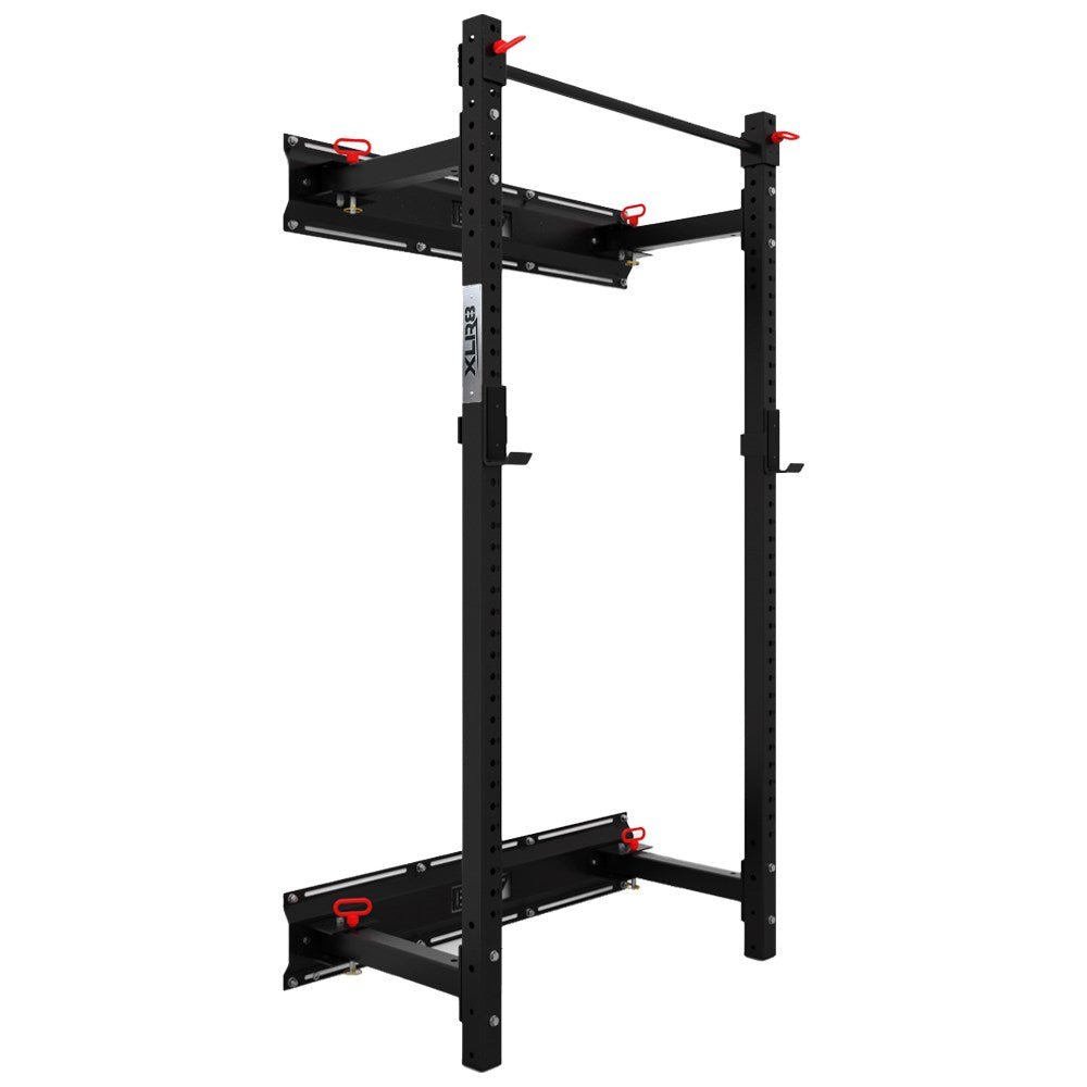 XLR8 Wall Mounted Fold Away Squat Stand Rig - R80Sports