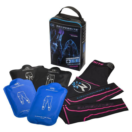 Recoverite R100 Womans Ice Compression Tights-R80RugbyWebsite-Speed Power Stability Systems Ltd (XLR8)