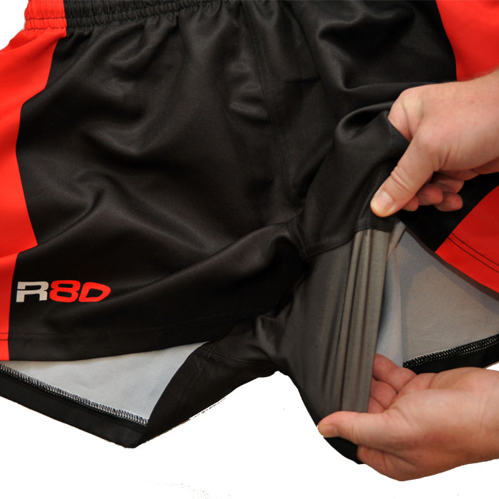 Sublimated Pro Rugby Shorts-R80RugbyWebsite-Speed Power Stability Systems Ltd (R80 Rugby)