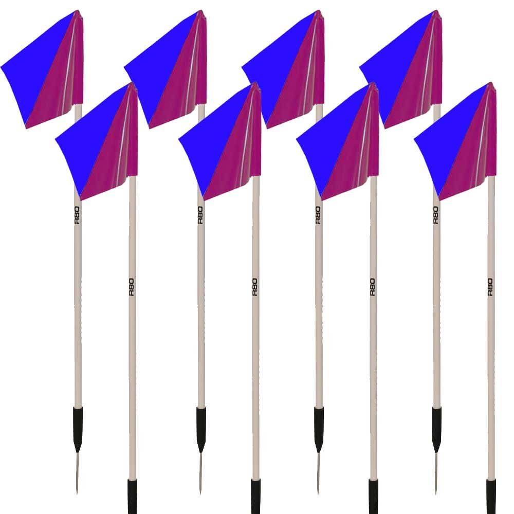 Sideline Pole with Club Colours Flag Sets - R80Sports