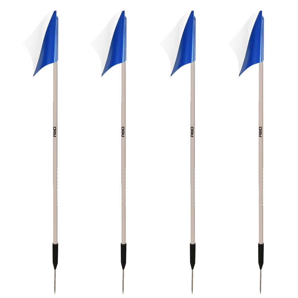 Sideline Pole with Club Colours Flag Sets - R80Sports