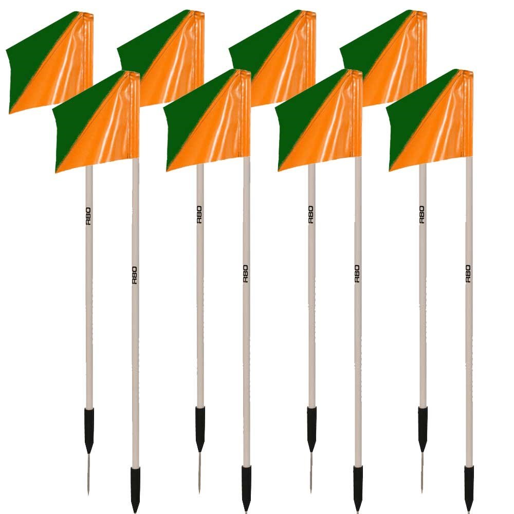 Sideline Pole with Club Colours Flag Sets - R80Sports