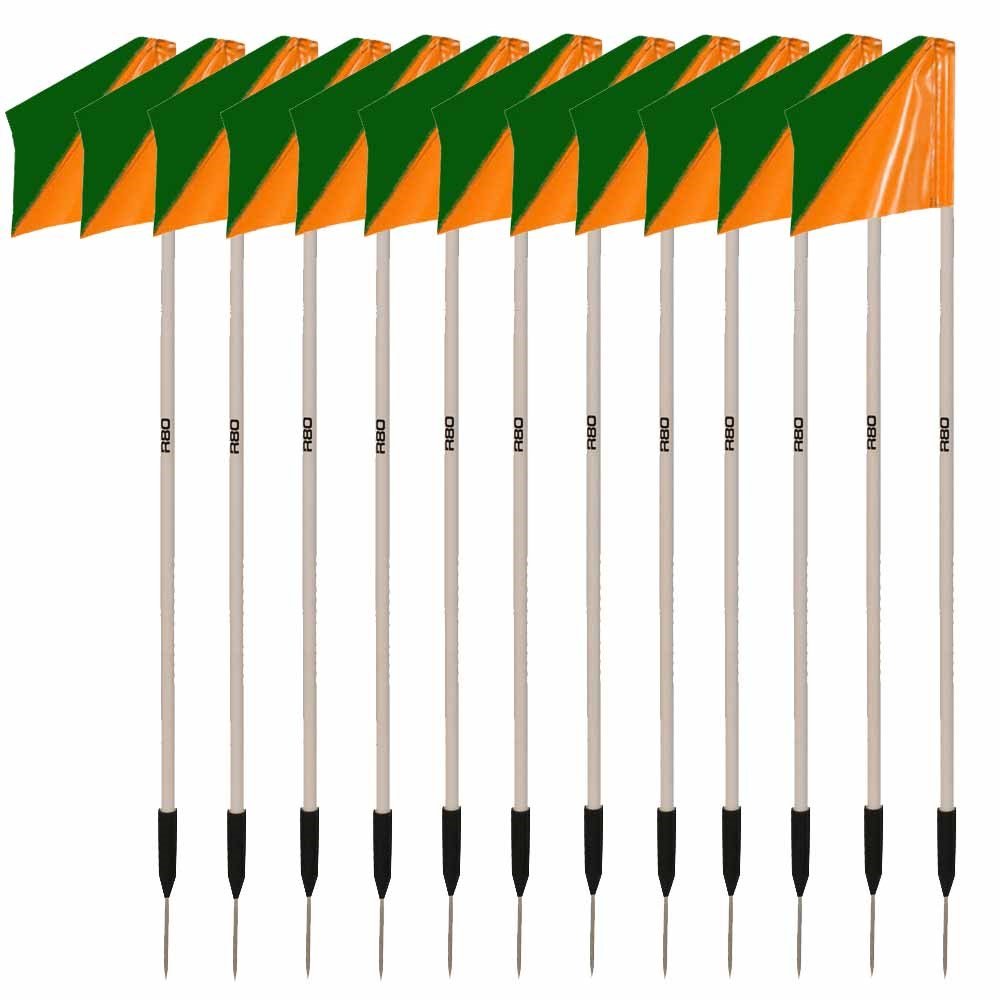 Sideline Pole with Club Colours Flag Sets - R80Sports