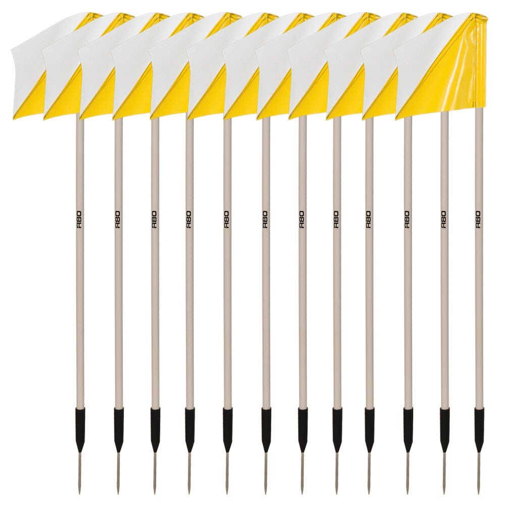 Sideline Pole with Club Colours Flag Sets - R80Sports